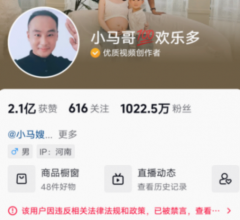 網紅小馬哥夫婦偷稅被罰317萬