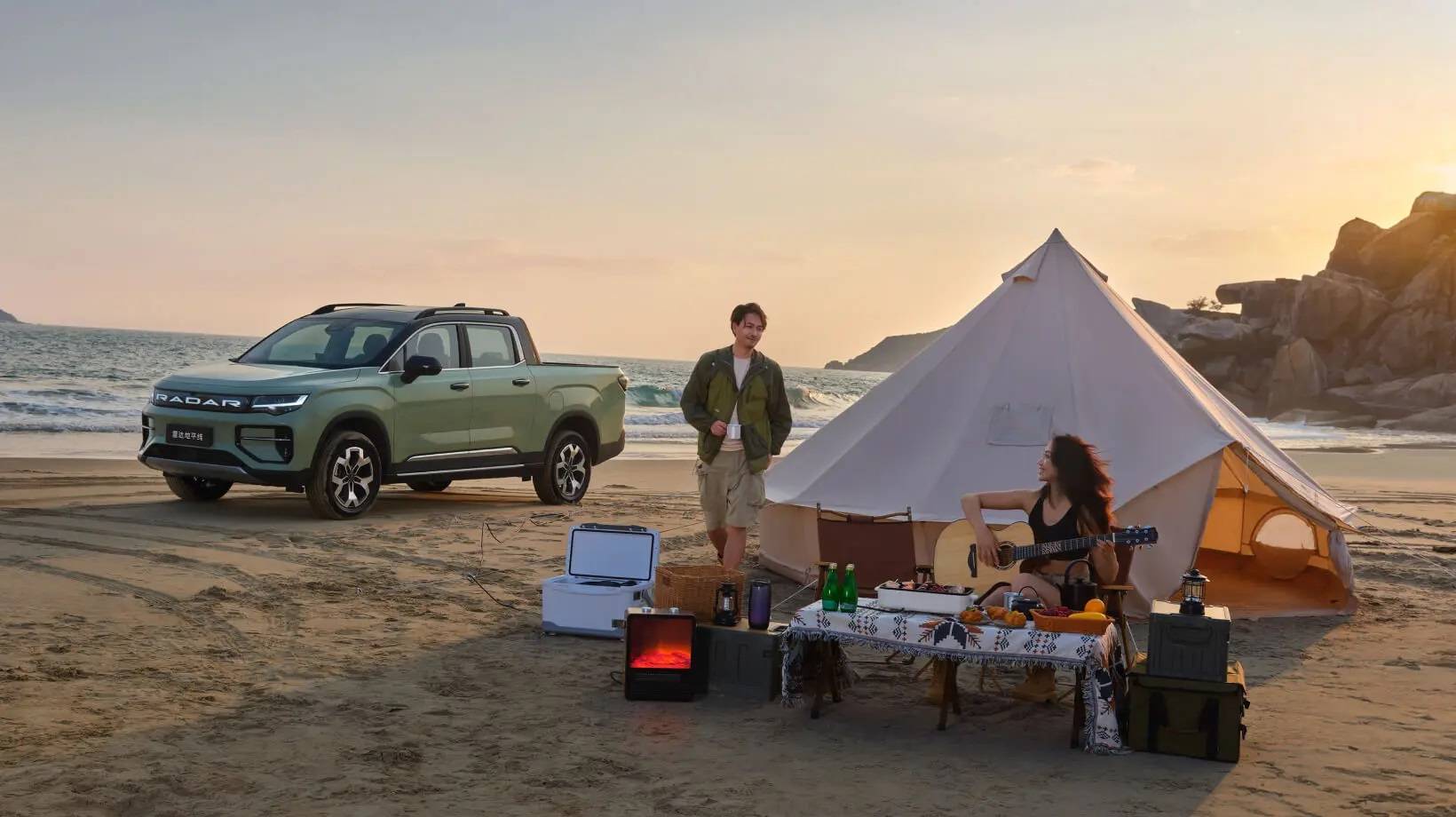 21kw外放電,涉水深度815mm…雷達地平線定義戶外趣玩超級皮卡