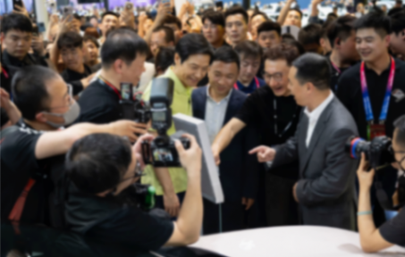 北京車展首日,科技賦能的北汽引“頂流”科技咖圍觀