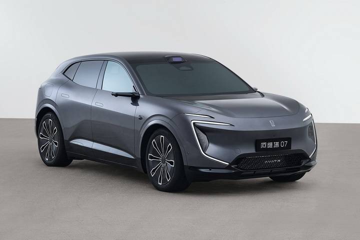 純電/增程可選,阿維塔07官圖發布,或25萬起售