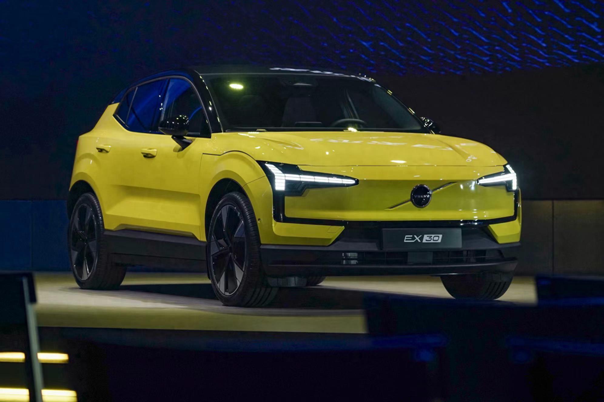 沃爾沃EX30正式上市,售價20.08-25.58萬元