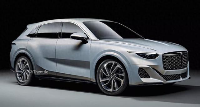 賓利全新SUV效果圖曝光,車長不到5米,售價或低于添越-有駕 賓利全新SUV效果圖曝光,車長不到5米,售價或低于添越-有駕