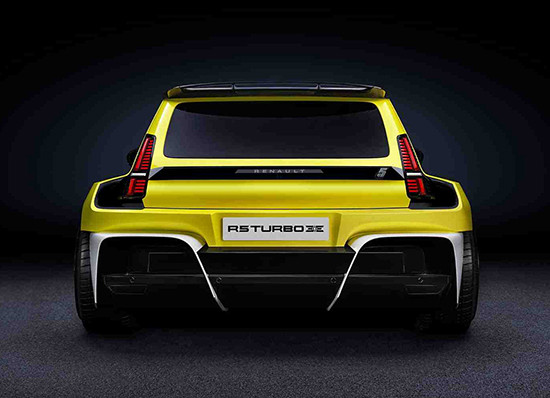 后驅小鋼炮 雷諾5 Turbo 3E外觀官圖發布