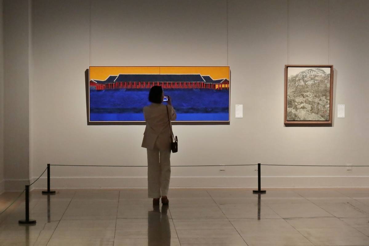 “藝韻華章——中韓水墨作品展”在中國美術館展出