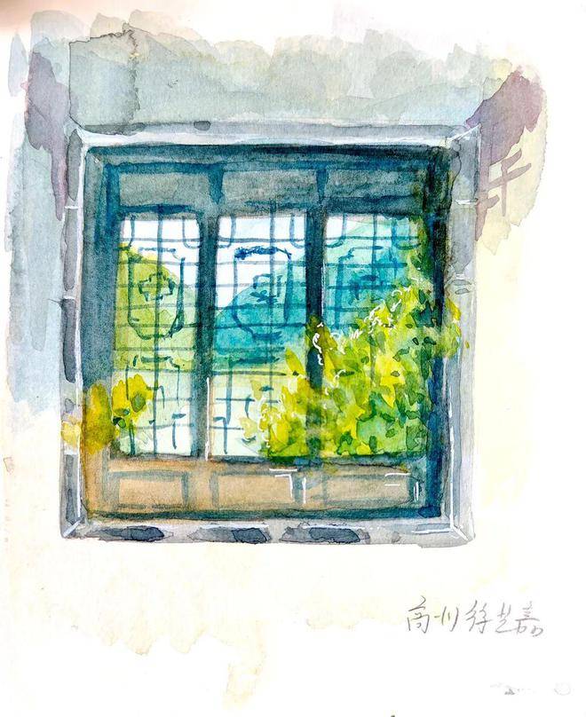 筆尖下的徽州|央美實驗學校高一年級研學寫生作品展