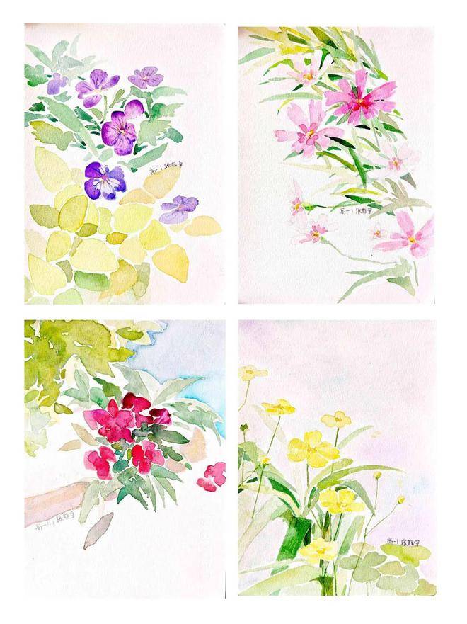 筆尖下的徽州|央美實驗學校高一年級研學寫生作品展