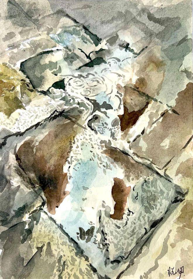 筆尖下的徽州|央美實驗學校高一年級研學寫生作品展