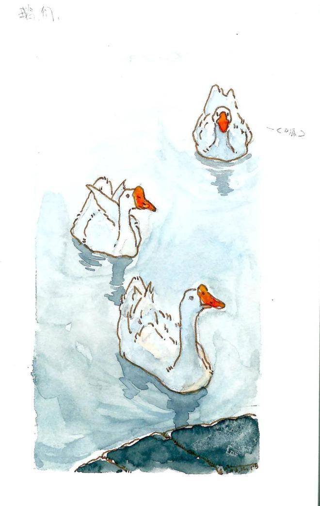 筆尖下的徽州|央美實驗學校高一年級研學寫生作品展