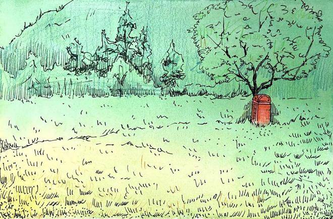 筆尖下的徽州|央美實驗學校高一年級研學寫生作品展