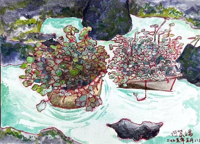 筆尖下的徽州|央美實驗學校高一年級研學寫生作品展