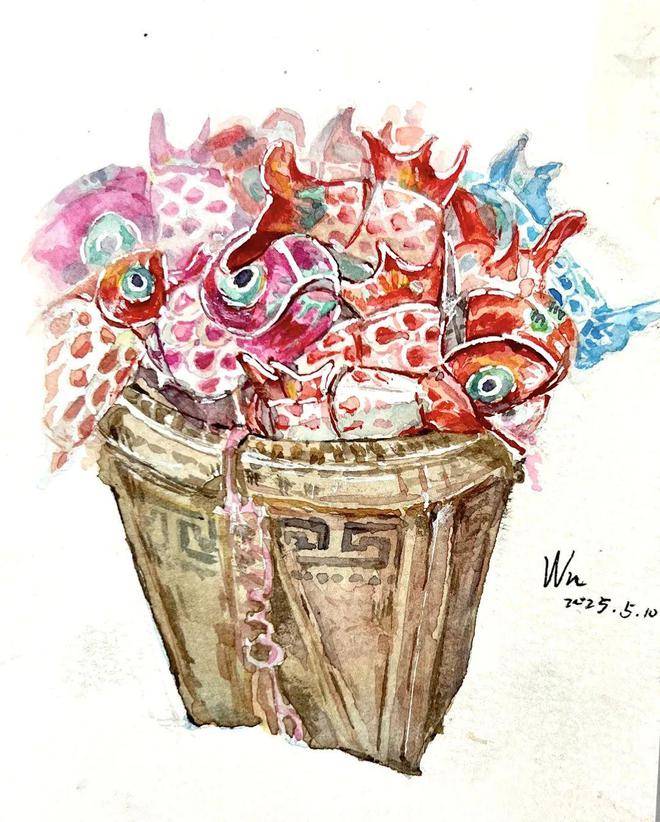 筆尖下的徽州|央美實驗學校高一年級研學寫生作品展