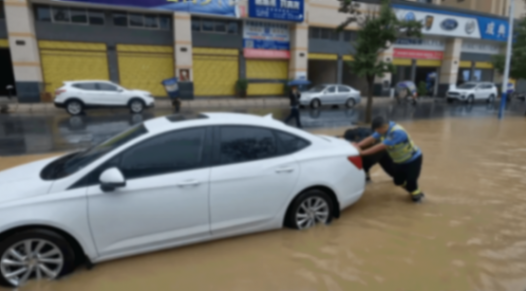 幾場暴雨,新能源車,給燃油車主開了個大眼:小功能也能降維打擊