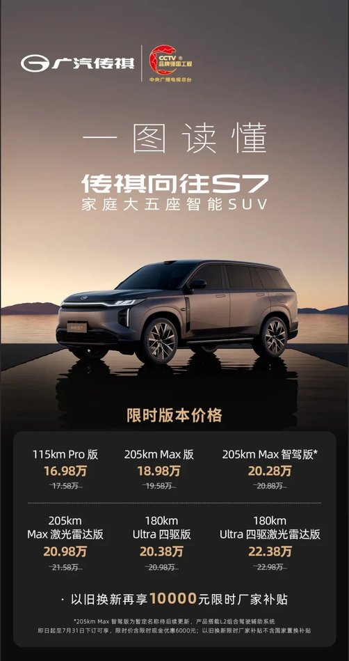 家庭大五座智能SUV新標桿!傳祺向往S7不愧是“中國新路虎”