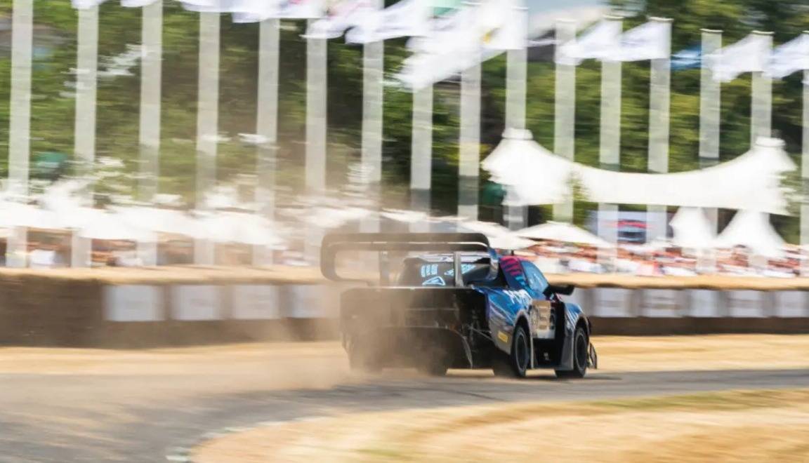 福特F-150電動皮卡,如何擊敗一眾超跑,贏得古德伍德速度節冠軍