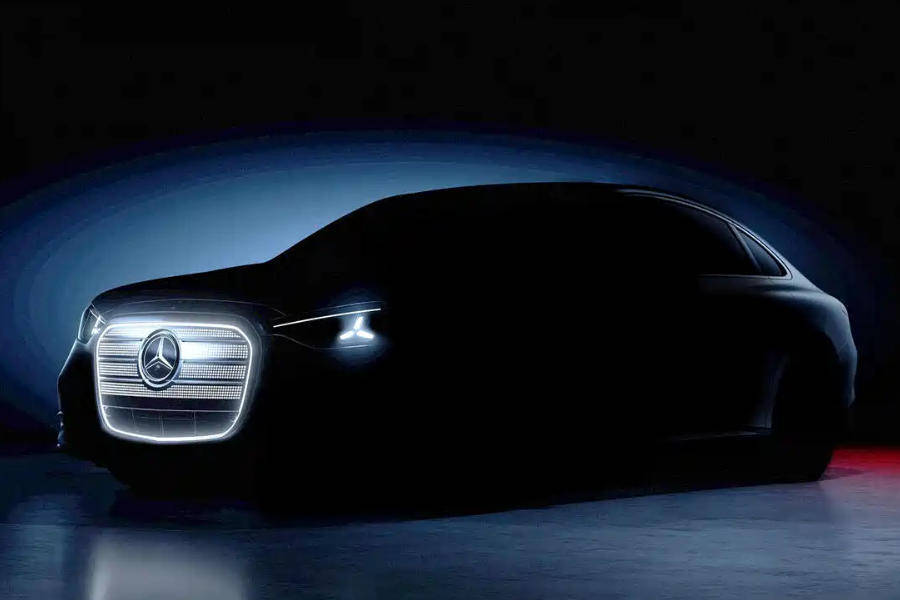 純電續航800公里!純電奔馳C級預告圖發布