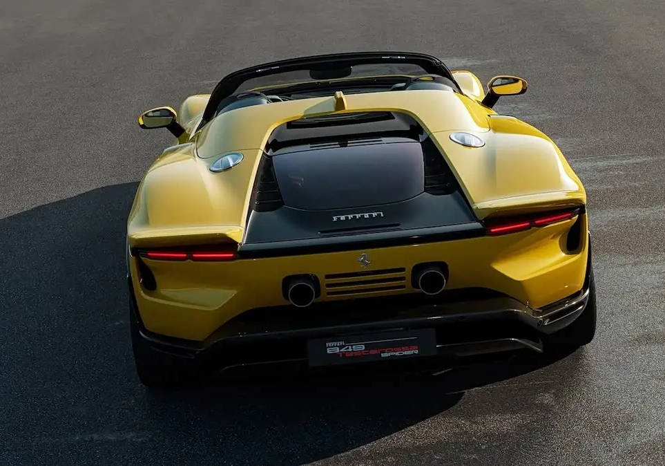 三電機(jī)插混1050馬力 法拉利849 Testarossa官圖發(fā)布
