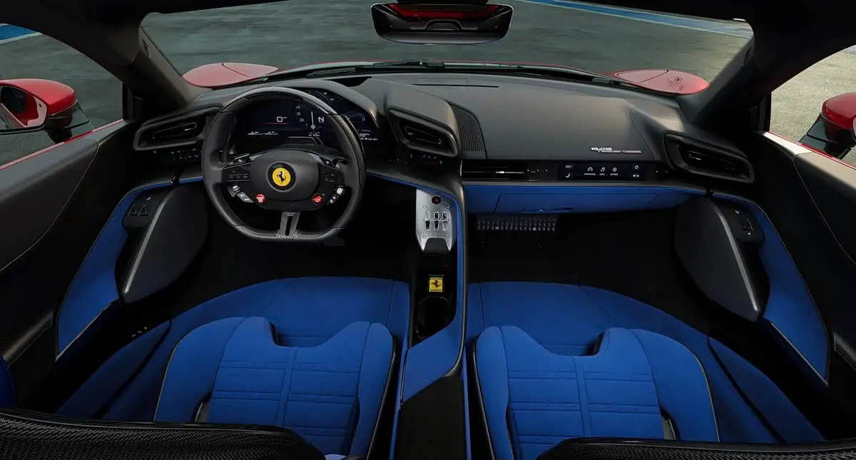 三電機(jī)插混1050馬力 法拉利849 Testarossa官圖發(fā)布
