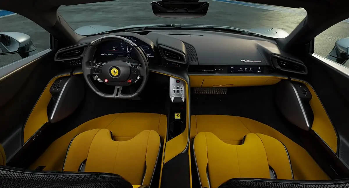 三電機(jī)插混1050馬力 法拉利849 Testarossa官圖發(fā)布