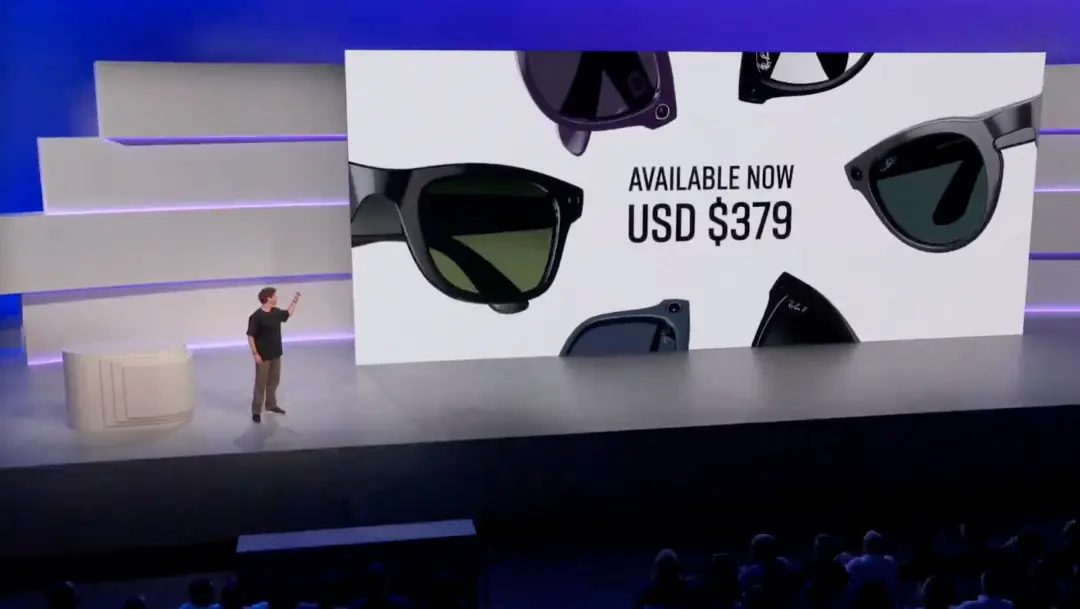 蘋果沒做出來的AI眼鏡,Meta發布了,我在現場體驗后還挺驚喜