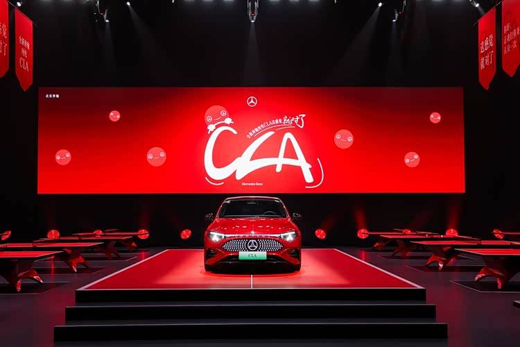 奔馳純電CLA上市,24.9萬起續航866公里