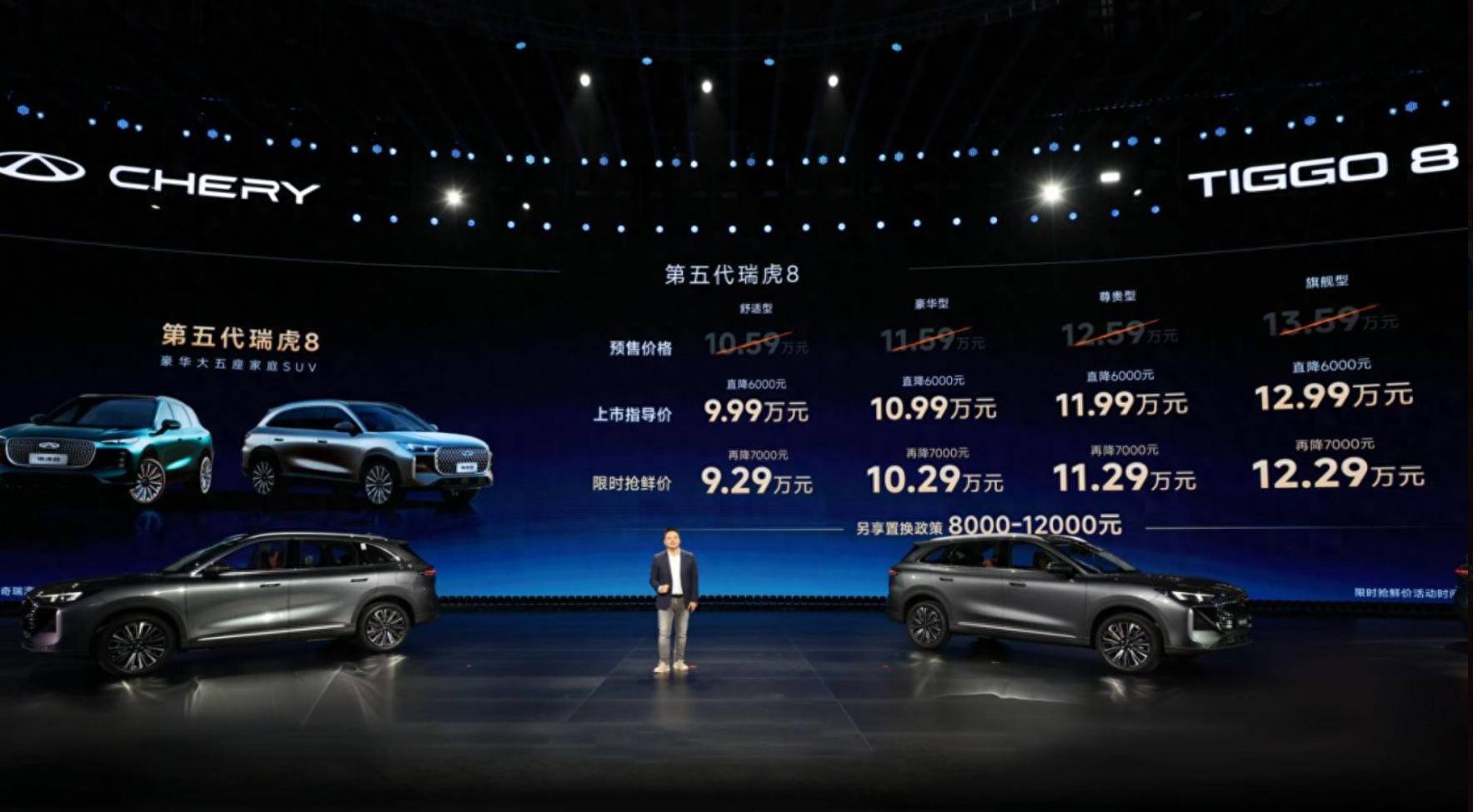 看完第五代瑞虎8的用料,還有9萬多的起步價,我陷入了沉思