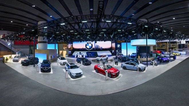 寶馬全系亮相廣州車展,iX3明年下半年上市