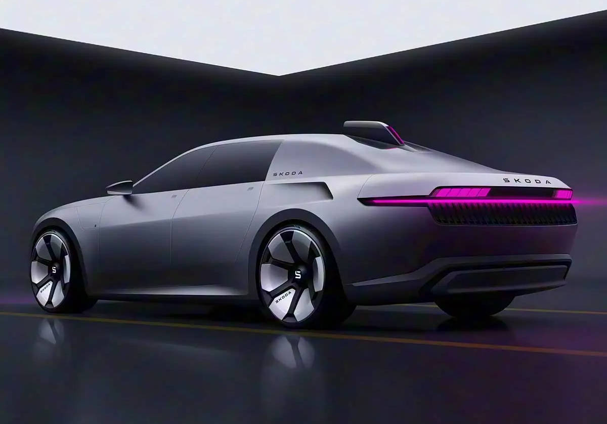 或為換代速派 斯柯達100概念車官圖發布