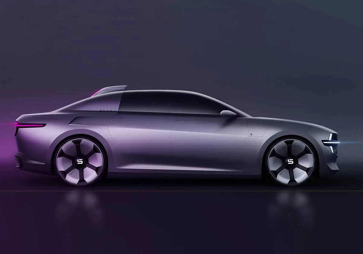 或為換代速派 斯柯達100概念車官圖發布