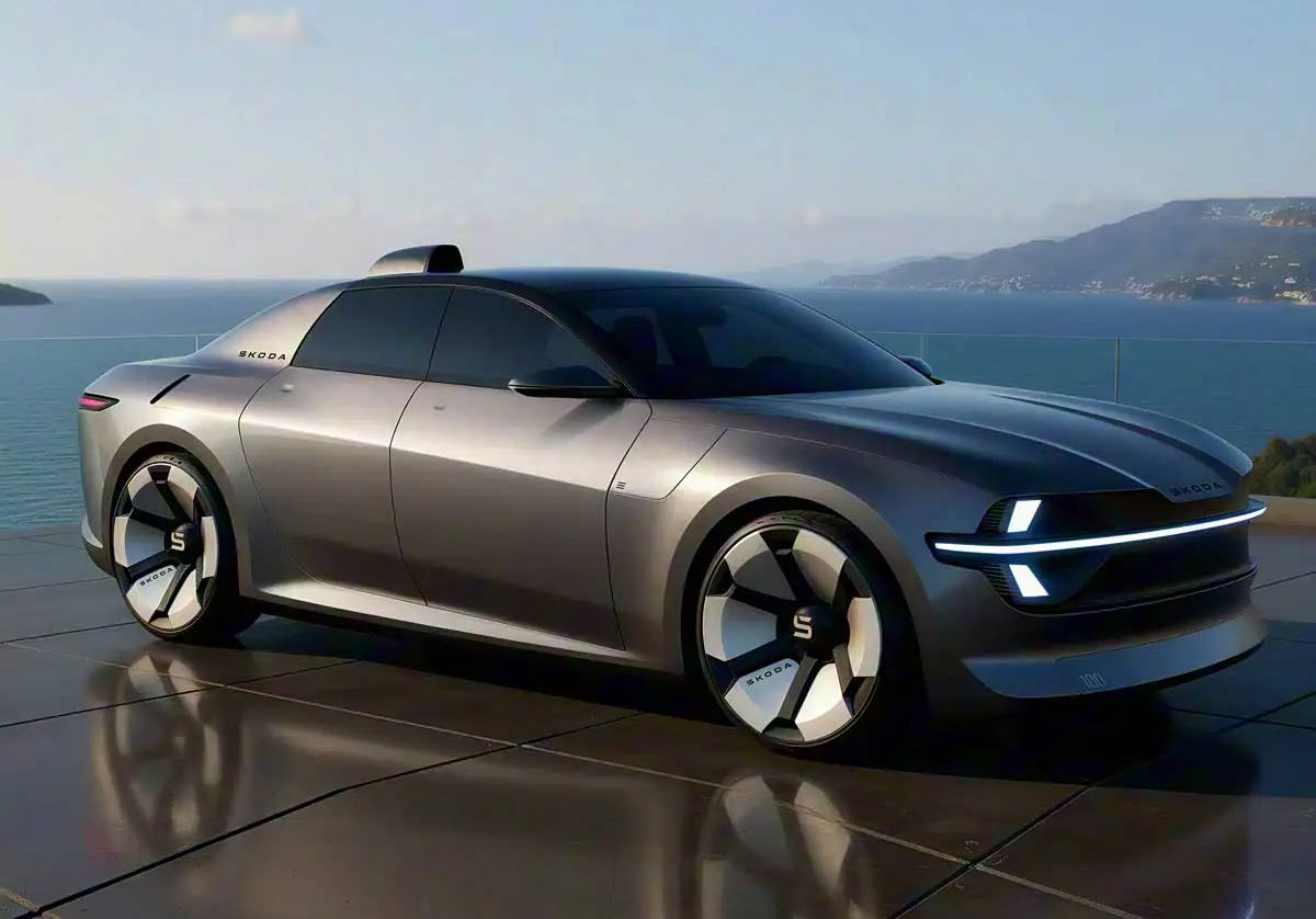 或為換代速派 斯柯達100概念車官圖發布