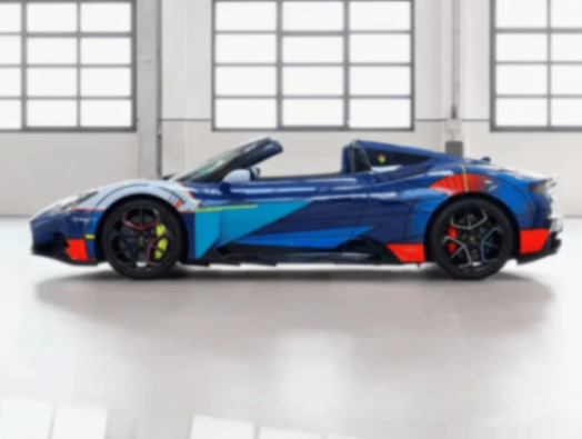 基于MC20敞篷版打造 瑪莎拉蒂MC20 Opera d‘Arte敞篷特別版官圖發布