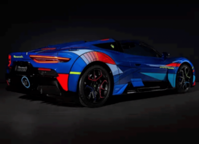 基于MC20敞篷版打造 瑪莎拉蒂MC20 Opera d‘Arte敞篷特別版官圖發布