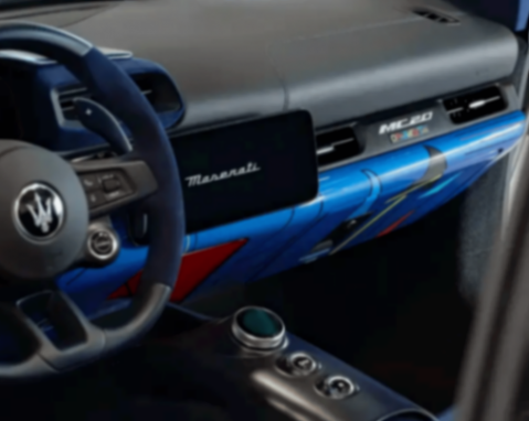 基于MC20敞篷版打造 瑪莎拉蒂MC20 Opera d‘Arte敞篷特別版官圖發布