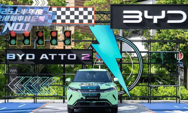 國產電車橫掃香港!特斯拉“一哥”寶座不保